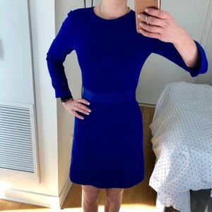 JCrew royal blue dress